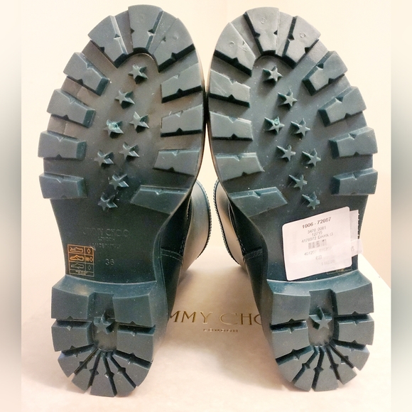 ๐ NWT JIMMY CHOO Yael Rubber Boots 36 - Picture 4 of 7